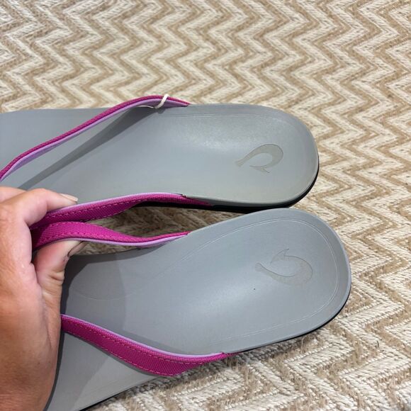 Olukai Ho’opio Flip Flop Sandals NWT - Picture 6 of 9